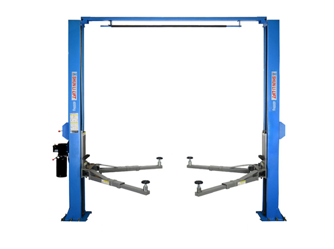 SHL-2-250L Clear-floor Two Post Lift(Solid Plate Version)